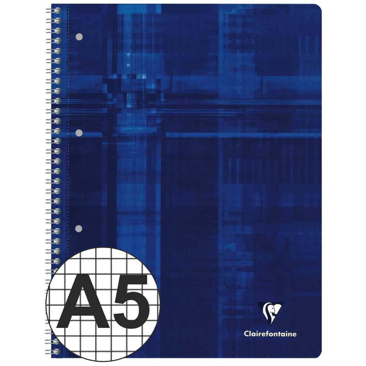 CLAIREFONTAINE Collegeblock A5 80 Blatt kariert