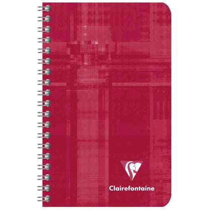 CLAIREFONFAINE Spiralheft 7,5x12cm blanko 50 Blatt