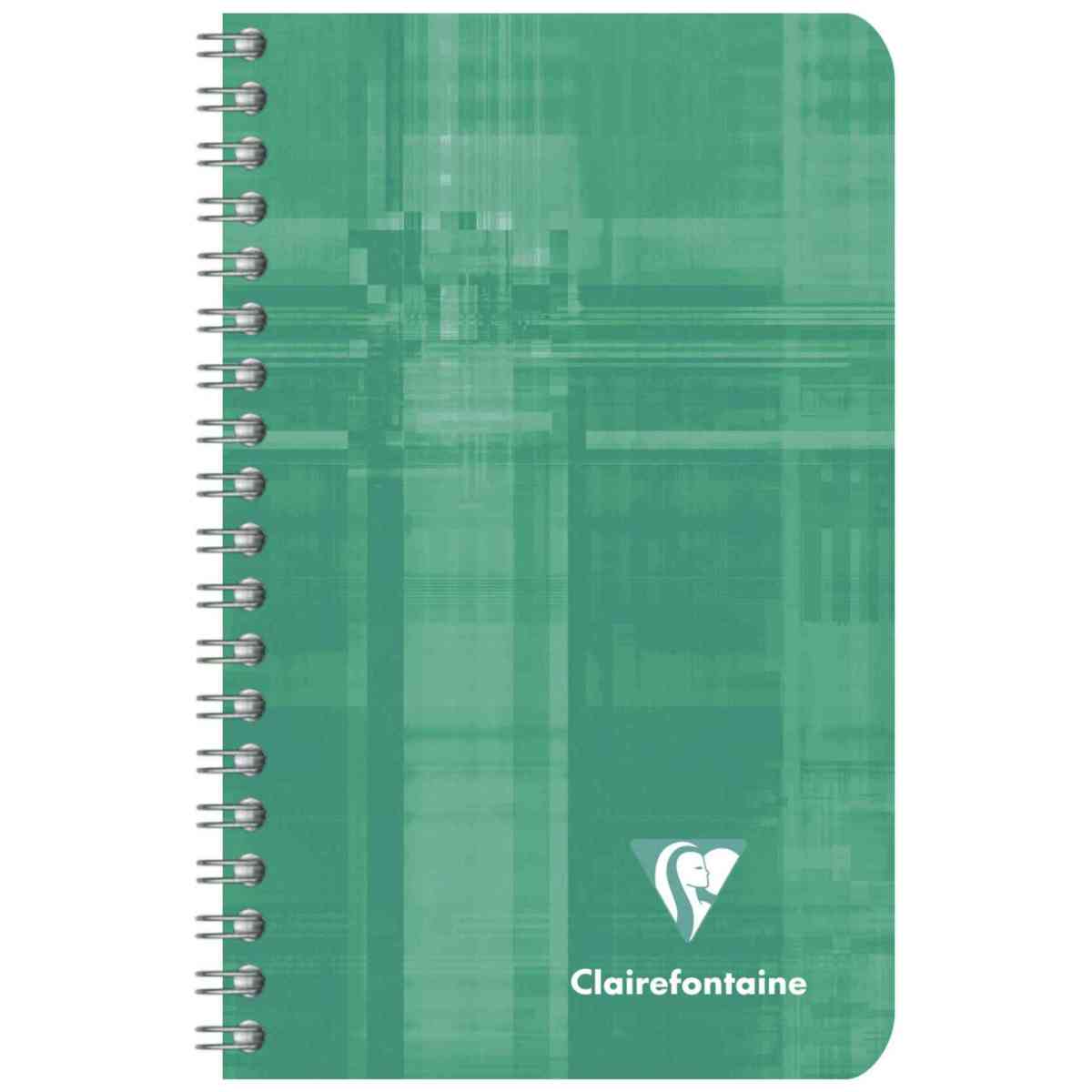CLAIREFONFAINE Spiralheft 7,5x12cm blanko 50 Blatt
