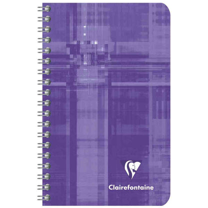 CLAIREFONFAINE Spiralheft 7,5x12cm kariert 50 Blatt
