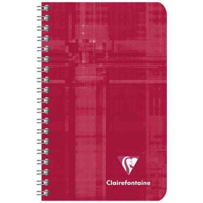 CLAIREFONFAINE Spiralheft 7,5x12cm liniert 50 Blatt
