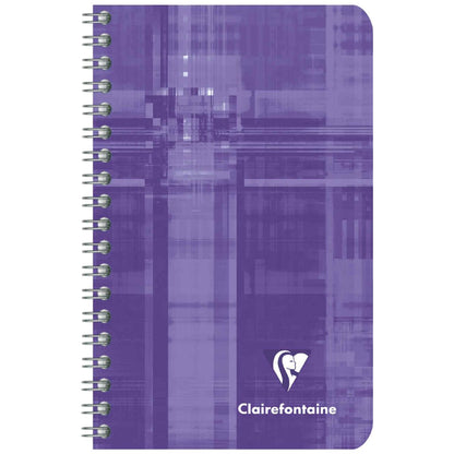 CLAIREFONFAINE Spiralheft 7,5x12cm liniert 50 Blatt