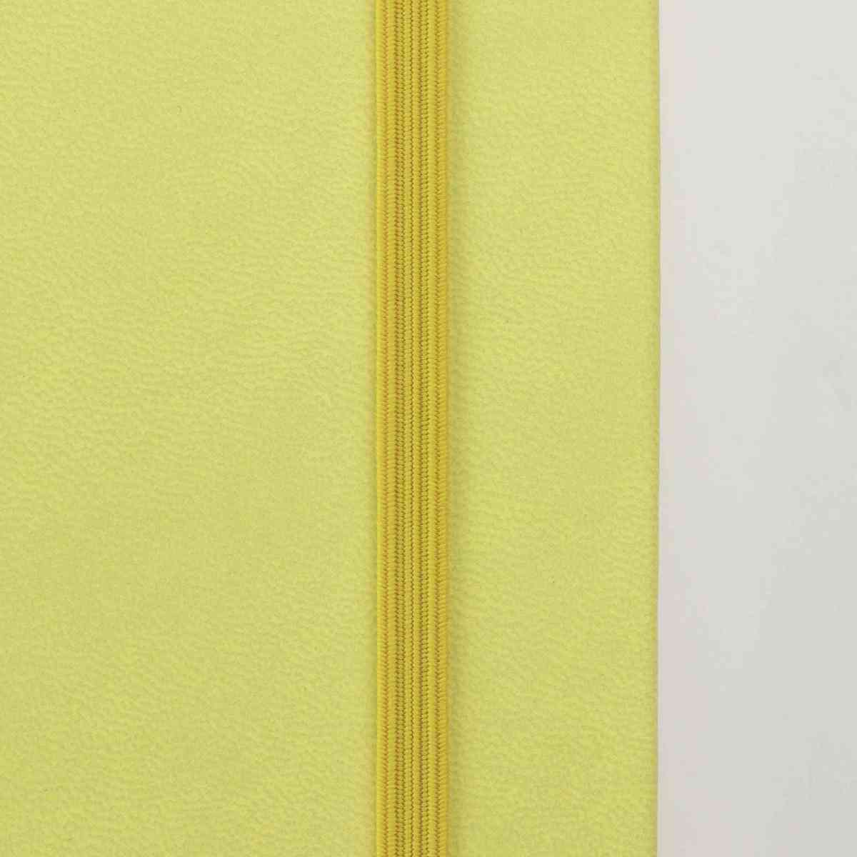 DARWI Skizzenbuch mit Gummizug A6 80 Blatt 140g hellgelb
