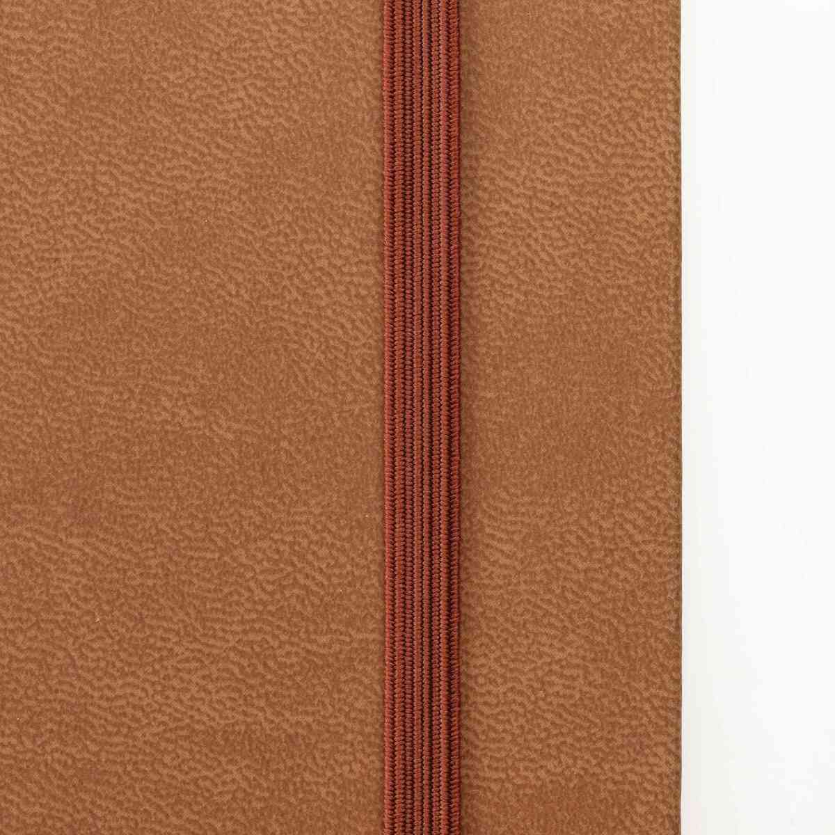 DARWI Skizzenbuch mit Gummizug A6 80 Blatt 140g terrakotta