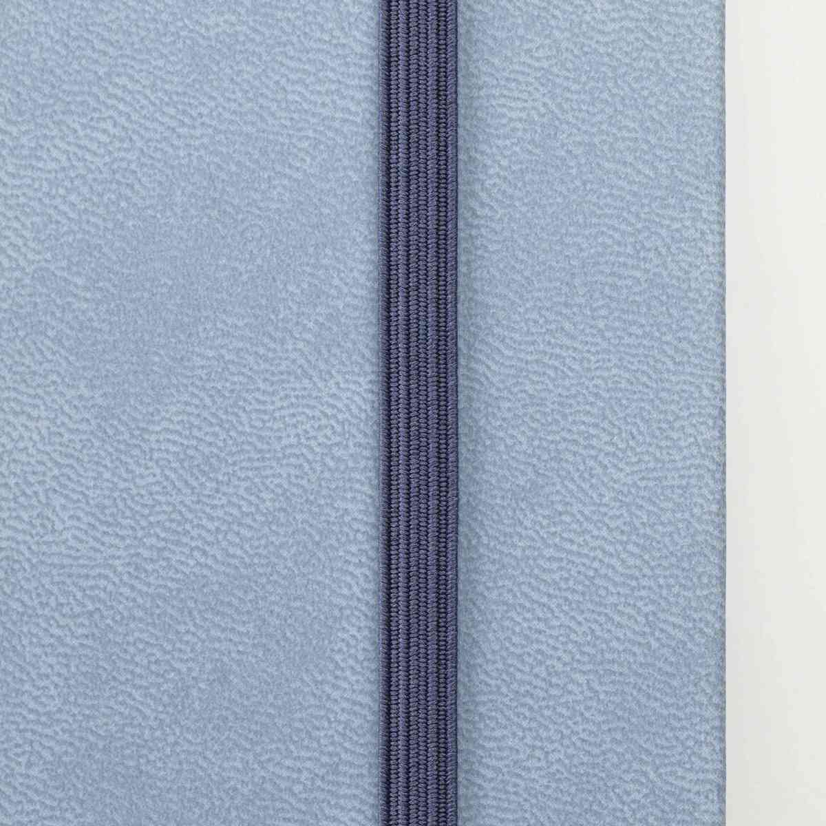 DARWI Skizzenbuch mit Gummizug A6 80 Blatt 140g hellblau