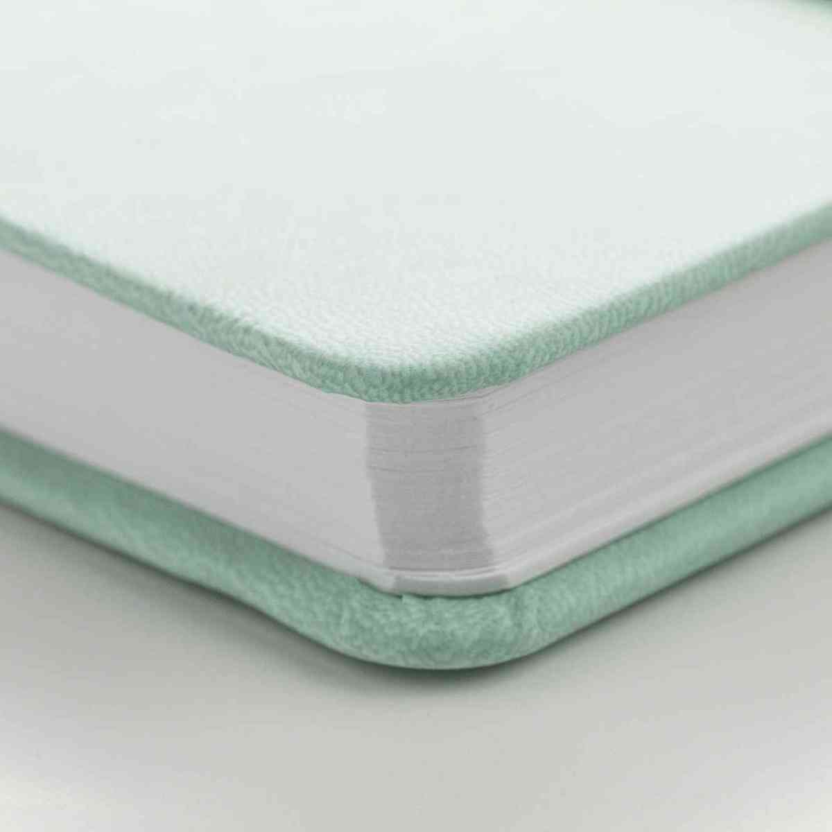 DARWI Skizzenbuch mit Gummizug 14x21cm 80 Blatt 140g wassgrü