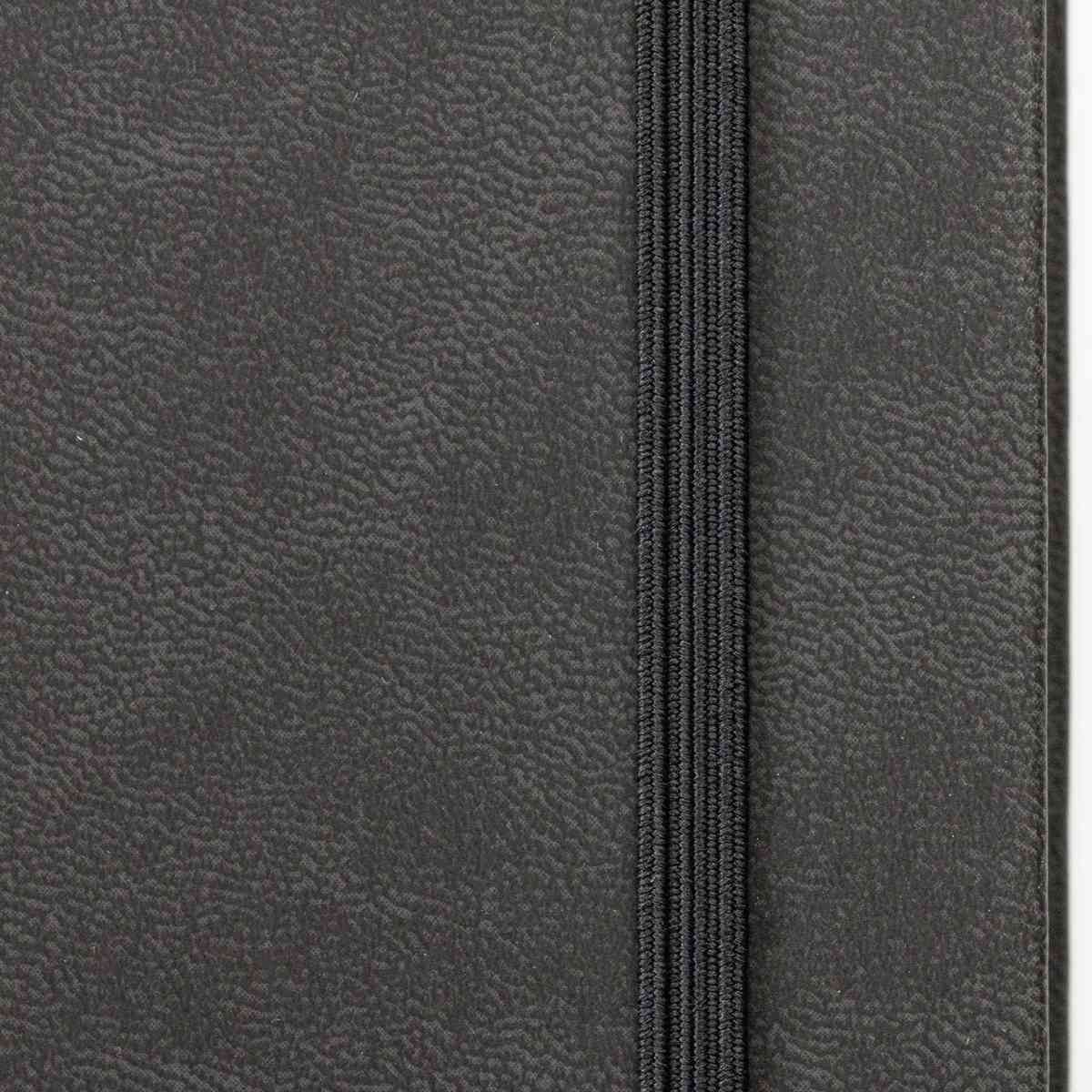 DARWI Skizzenbuch mit Gummizug A4 80 Blatt 140g schwarz