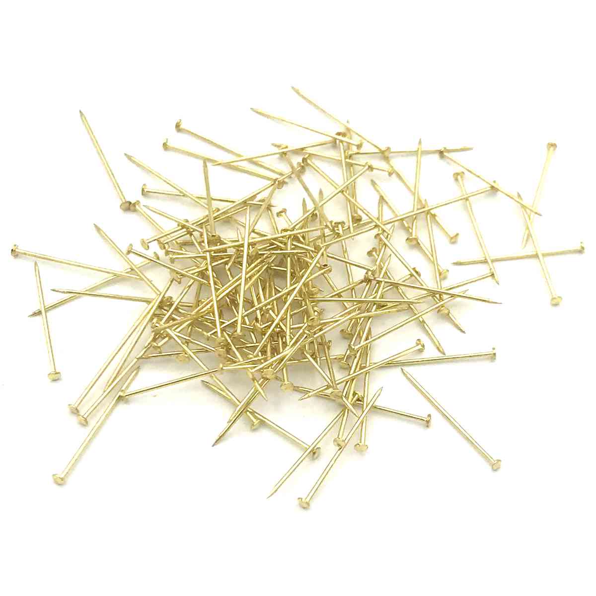 EFCO Stecknadeln / Dekonadeln gold Messing poliert 18mm 50g