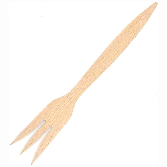 HELO Holzgabel 3 Spitzen 30cm Buchenholz 395-100