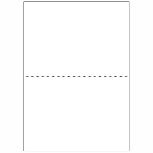 Kopierpapier XERO Laser A4 perforiert auf A5 80g 1000 Blatt weiß