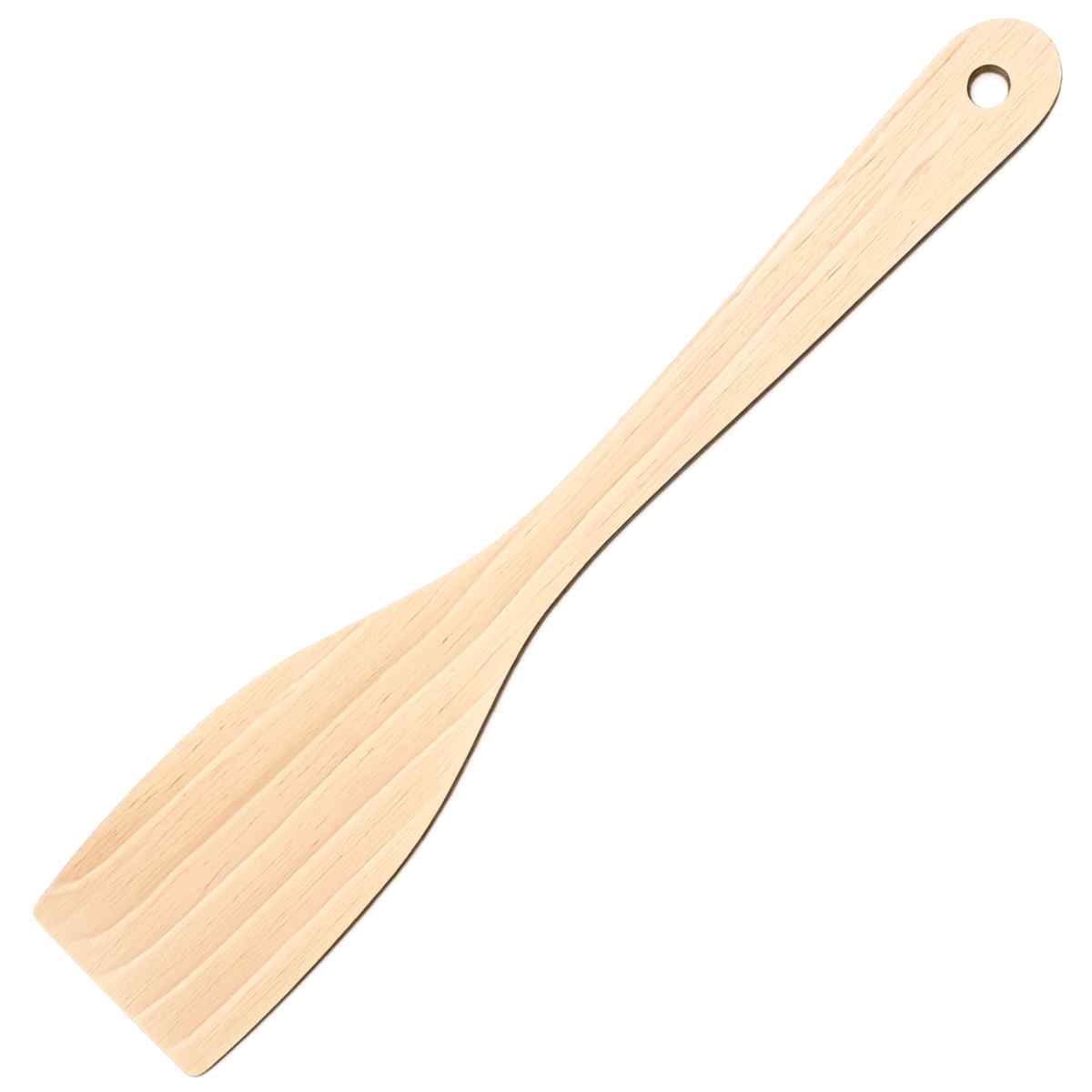 HELO Pfannenwender flach Buchenholz 30cm 974-110