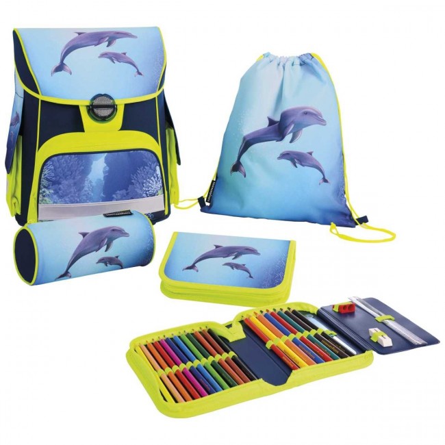EINHORN EBERHARD FABER Schulranzen Set EFAlino 4-teilig 