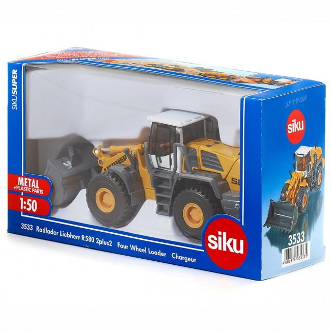 SIKU 3533 Liebherr R580 2plus2 Radlader 1:50