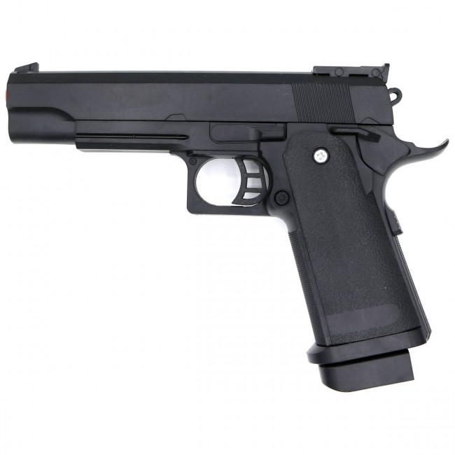 ca 25cm Kugelpistole mit Magazin max 0,49 Joule 